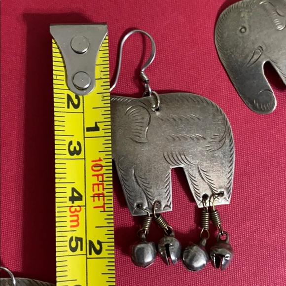 🖤VTG💕elephant earrings - Picture 4 of 8